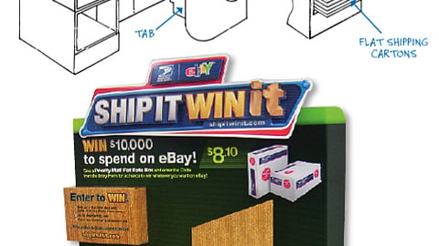 Nuts & Bolts: Post Office "Ship It, Win IT" Display