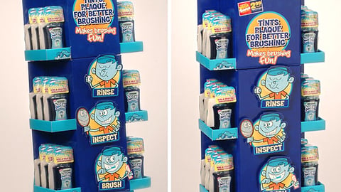Listerine Agent Cool Blue Floorstand/Power Wing