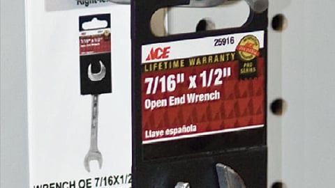 Ace Hardware Image Back Tag