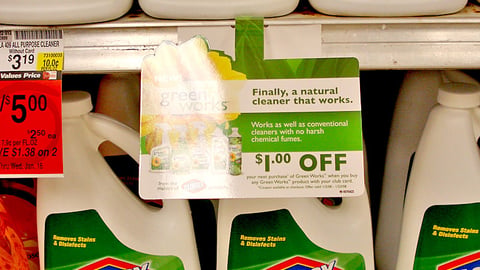 Clorox Green Works Coupon Shelf Dangler