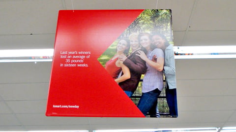 Kmart 'New Day' 2007 Winners Ceiling Banner