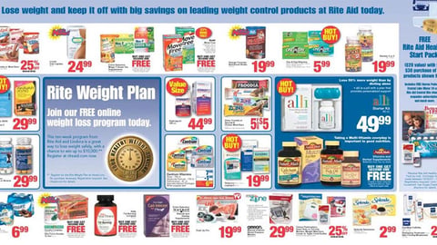 Rite Aid 'Rite Weight Plan' Feature