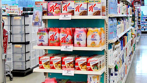 Kmart Slim-Fast 'New Day' Endcap
