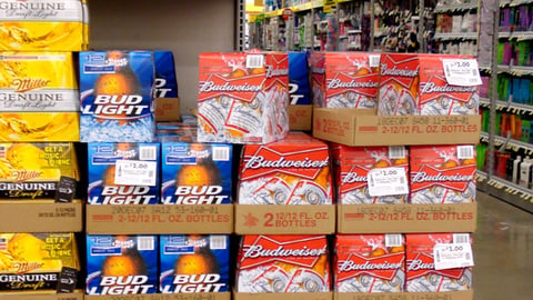 Budweiser 'Bud Bowl' Display