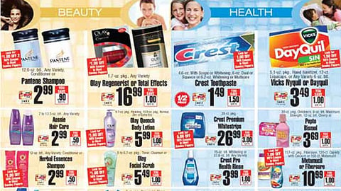 ShopRite P&G Health, Beauty Feature