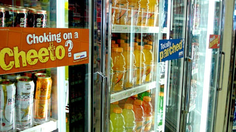 BP ampm Cooler Clings