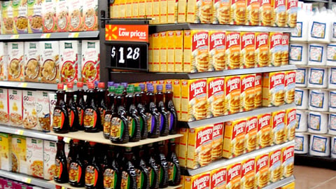 Wal-Mart Cross-Merchandising Endcap