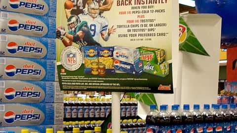 PepsiCo Jewel 'Super Savings' Pole Topper