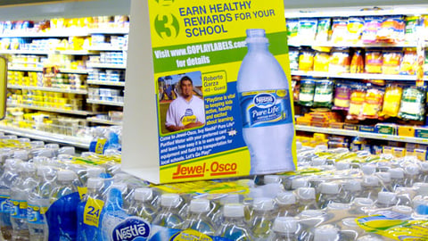 Nestle School Rewards Jewel-Osco Case Tent