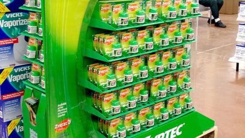 Zyrtec Half-Pallet