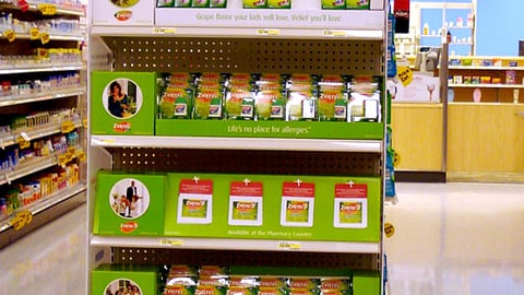 Target Zyrtec Endcap