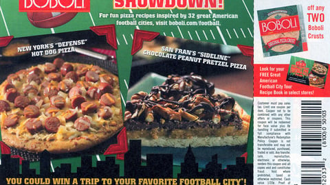 Boboli Pizza Showdown FSI