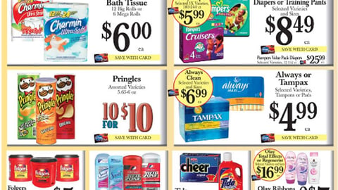Kroger P&G Super Saver Feature