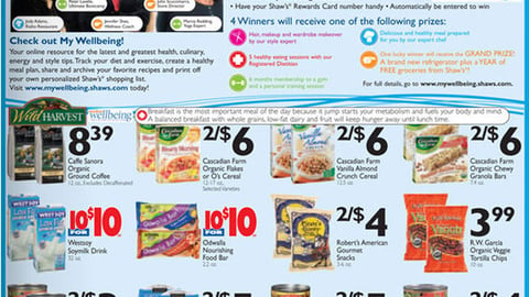 Shaw's Wellbeing Sweeps Feature
