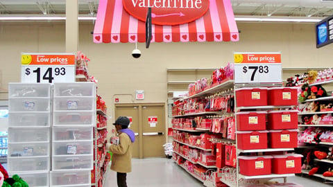 Wal-Mart 'My Valentine' Department