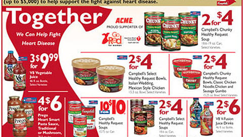 Acme Campbell's Go Red Feature