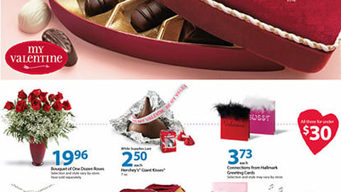 Wal-Mart Valentine's Day Feature