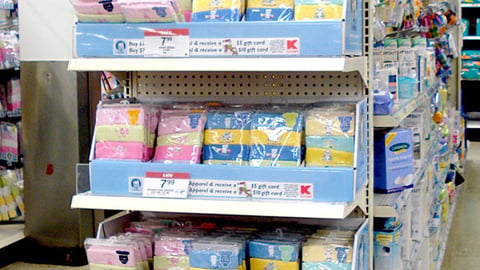 Kmart Gerber Rebate Endcap