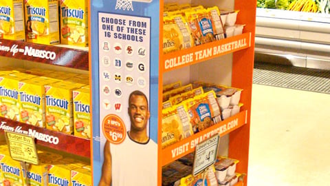 Kellogg College Basketball Floorstand
