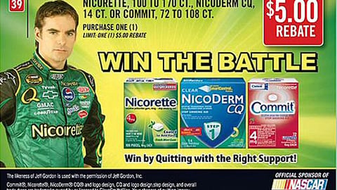 Longs Nicorette NASCAR Feature