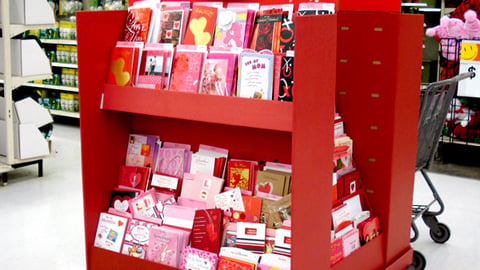 Wal-Mart American Greetings Valentine Pallet