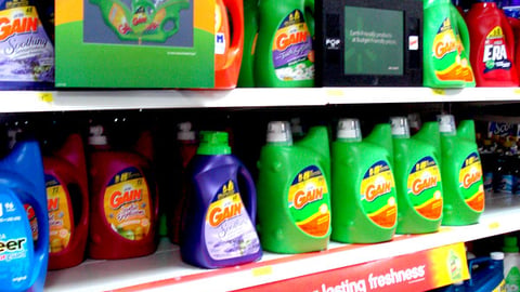 Wal-Mart Gain 2X Shelf Signs