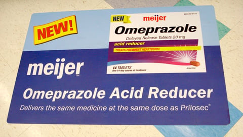 Meijer Prilosec Comparison Floor Cling