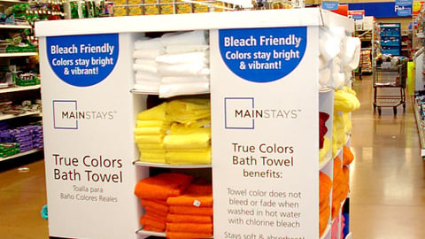 Wal-Mart MainStays Towel Pallet