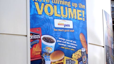 ampm "Guitar Hero" Product Poster