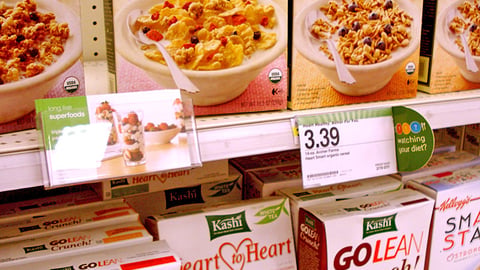 Target 'Long Live Superfoods' Shelf Signs