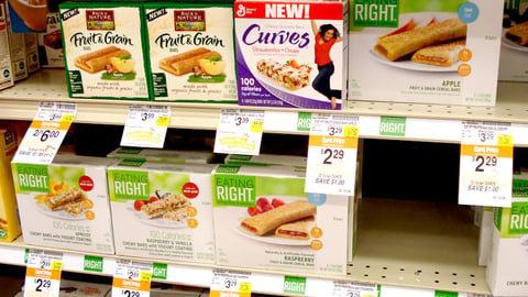Safeway 'Living Well' Shelf Tags