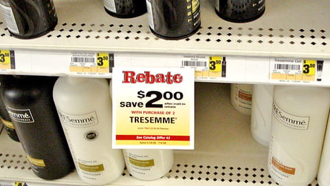 Dollar General Rebate Shelf Tag