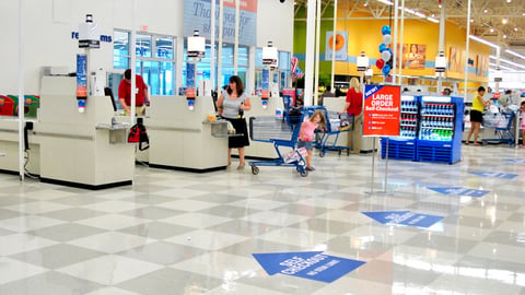 Meijer Self-Checkout Lanes
