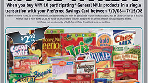 Albertsons General Mills 'Dark Knight' Feature