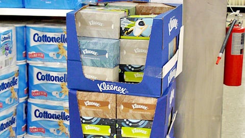 Kimberly-Clark 'Rock Your School' Floorstand