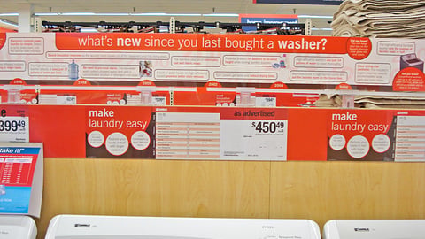 Kmart 'What's New' Washer Header