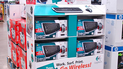 Logitech Sam's Club Keyboard Pallet