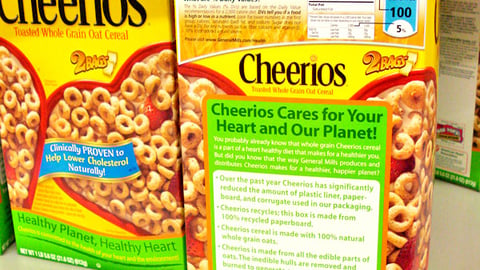 Cheerios 'Healthy Planet' Packaging