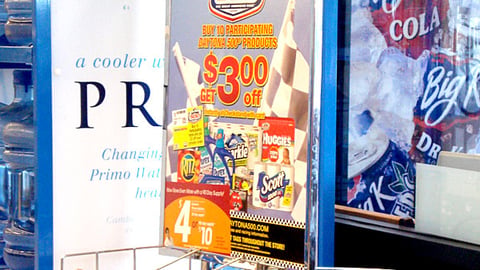 Kroger Daytona 500 Rebate Stanchion