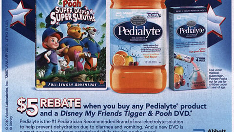 Pedialyte 'Tigger & Pooh' FSI