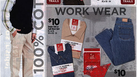 Dollar General Open Trails Apparel FSI