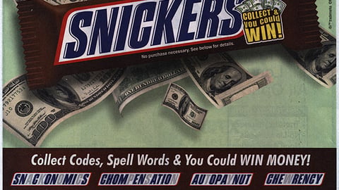 Snickers 'Snackonomics' FSI