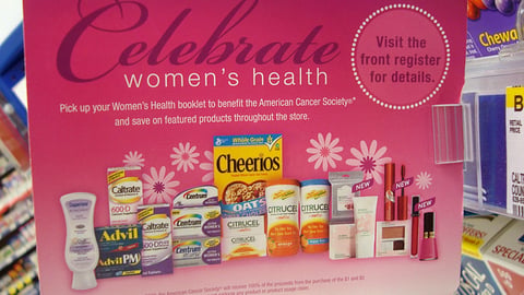 Walgreens 'Women's Health' Shelf Talker