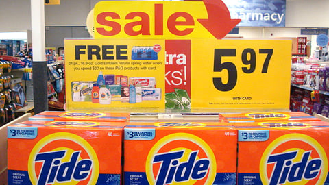 CVS P&G Incentive Endcap Header