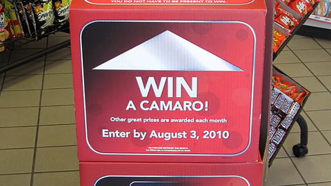 Circle K 'Pour It & Floor It' Dump Bin
