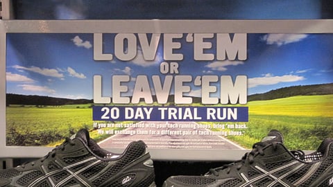 Champs 'Love 'Em or Leave 'Em' Frame Sign