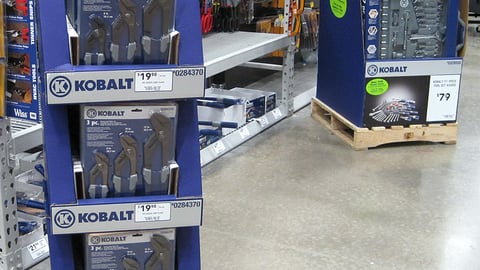 Lowe's Kobalt Tools Floorstands