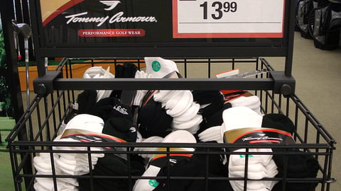 Sports Authority Tommy Armour Dump Bin
