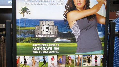 Dick's 'Big Break' Stanchion Sign