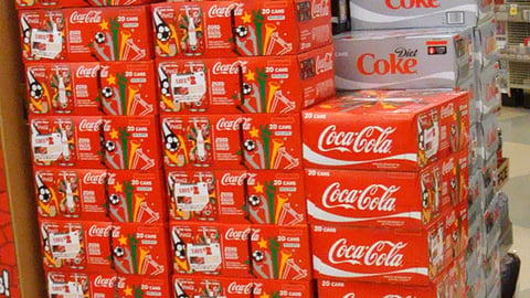 Coca-Cola World Cup Kroger Pallet Display